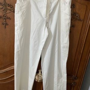 Jil sander wide leg pant. Zipper in front and draw string. NWT